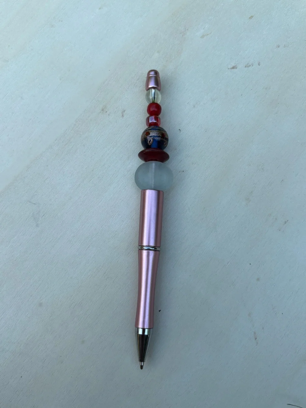 Artisan Made Beaded Czech Glass & Lampwork Glass Beaded Pens. *Multiple styles*